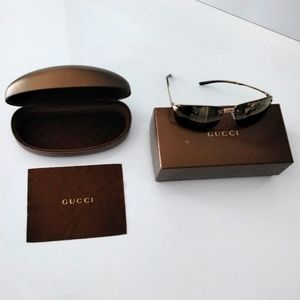 Authentic Gucci Sunglasses (GG 1691/S) and accessories